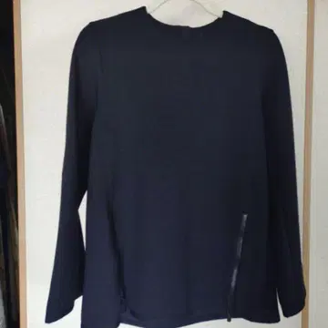 시착만 한 상품 UNIQLO +J 드라이 맨투맨 크루넥 셔츠 블랙