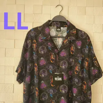 디즈니 빌런스 에스라 말레피센트 하데스 자파 셔츠 LL