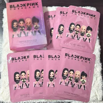 [ 공식 ] BLACKPINK THE GAME MASKPACK 7매