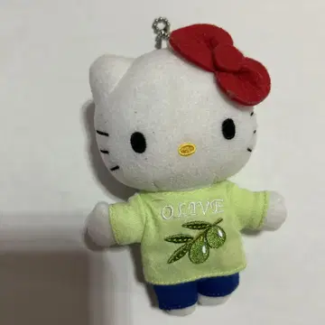 헬로키티 쇼도시마 한정판 T셔츠 키티 봉제 인형 키링