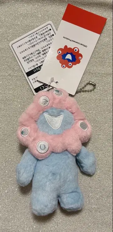 오사카 만박 파스텔 미야쿠미야쿠 컬러 마스코트 키링 블루
