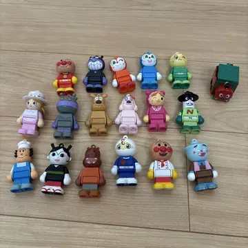 호빵맨 블록라보 블록인형 세트