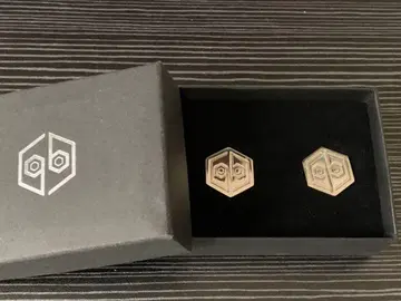 여왕벌 귀걸이 qb logo Mirror pierced