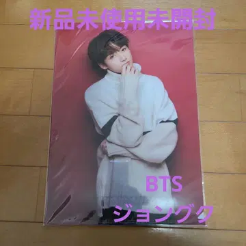 미사용 미개봉 새상품 BTS 109 콜라보 정국 클리어 파일