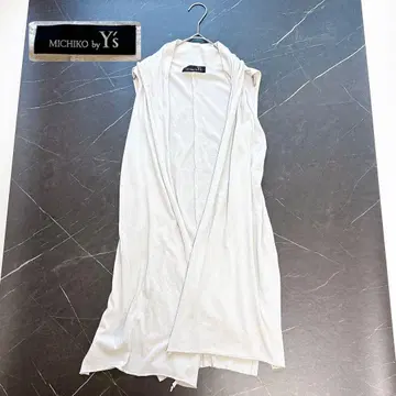 MICHIKO by Y's 미치코바이와이즈 롱베스트 그레이 사이즈 2