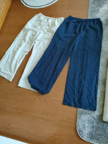 UNIQLO 린넨 블렌드 이지 팬츠 2세트