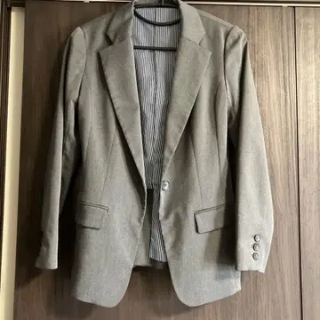 여성용 그레이 자켓 M 사이즈