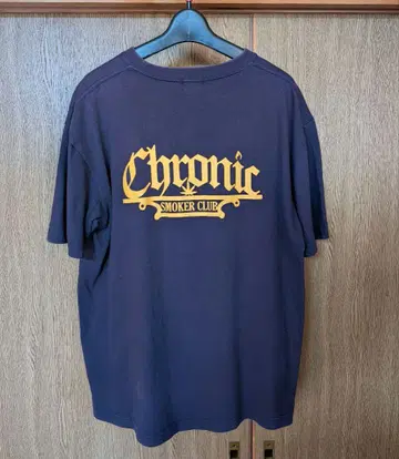 [초레어] 대마당 Chronic Smoker Club 티셔츠 네이비