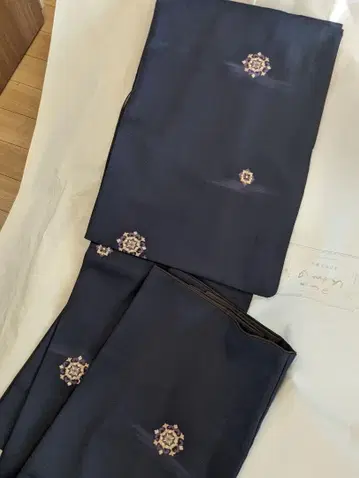 기모노 야마토 워셔블 기모노 토비가라 코몬 폴리에스테르 기모노