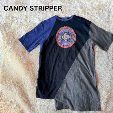 Candy stripper 팬더 절개 원피스 KISS 캔스파