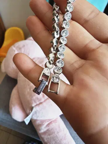 크리스탈 스톤 팔찌