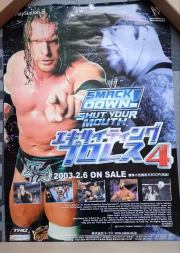 WWE 포스터 (HHH. 언더테이커)