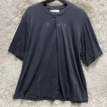 에토센스 ETHOSENS 19ss 로고T셔츠 사이즈1 블루 그레이
