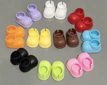 즉시 발송 신발 10켤레 17cm Labubu 봉제 인형 의류 0903