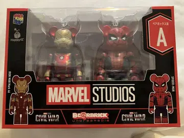 MARVEL STUDIOS BE@RBRICK 아이언맨 스파이더맨