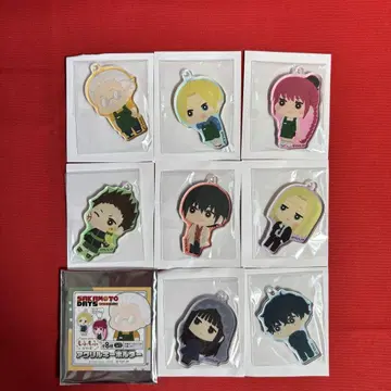 SAKAMOTO DAYS 포근포근 아크릴 키링 전 8종 세트
