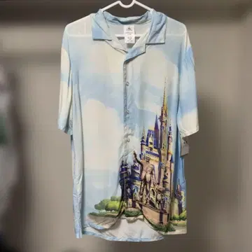 새상품 Walt Disney World 50주년 레이온 셔츠 M
