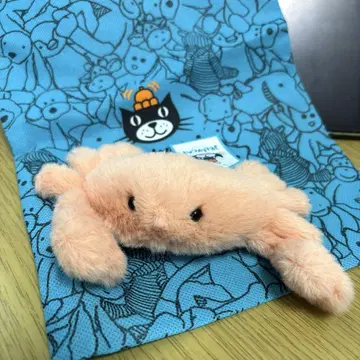 [ 새상품 ] 제리캣 Jellycat 복슬복슬한 게 수납 봉투 포함