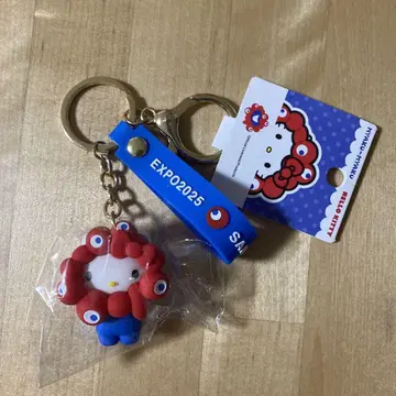 오사카 만박 헬로키티 미야쿠미야쿠 키링
