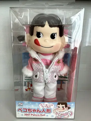 페코짱 인형 2007년 미사용 보관품 스노우보드 버전