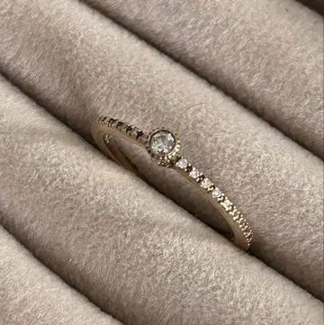 아가트 K10 다이아몬드 반지 7호