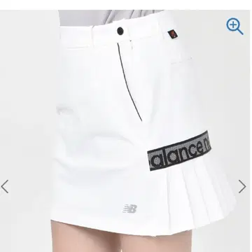 뉴발란스 여성용 스커트 화이트