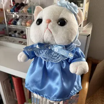 choo choo cat 코스튬 봉제 인형 블루 로즈