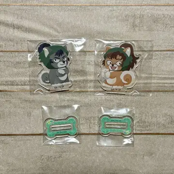 닌타마 란타로 동물 포즈 아크릴 스탠드 식만류삼랑 선법사 이작