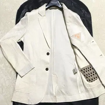 [ 새상품급 ] COON 테일러드 자켓 아이보리 ITALY 46