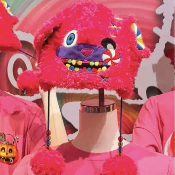 USJ 한정판 하미곰 핑크 봉제 인형 햇