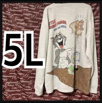 5L 톰과 제리 롱T 새상품/MCK-502