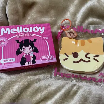 mellojoy DIYJOJO 스퀴즈 냥코족 토스트 브라운 태비 고양이