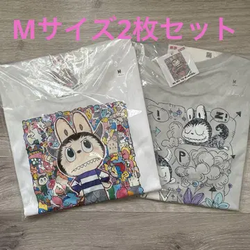 유니클로 UNIQLO 팝마트 러브브 T셔츠 미사용 새상품 2장 세트