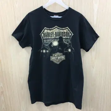 할리데이비슨 양면 프린트 T셔츠 F0903A13
