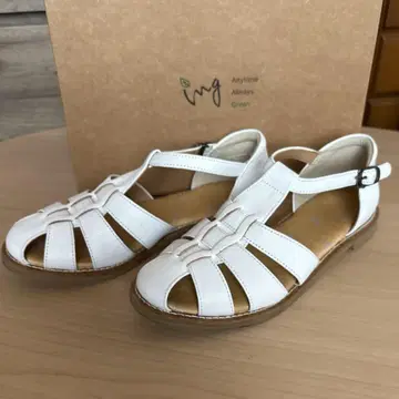 ing 구르카 샌들 화이트 22.5cm