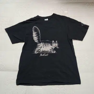 CrazyShirt 클레이지캣츠 batcat 블랙 T셔츠 S 하와이