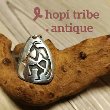 Hopi silver pendant top antique!