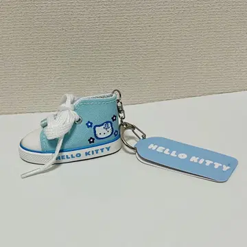 헬로키티 스니커즈 키링 카오하나 스카이블루