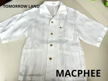 [ 새상품 미사용 ] TOMORROWLAND MACPHEE 린넨 셔츠