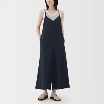 무인양품 바람이 통하는 스트레치 사커 살로펫 LL
