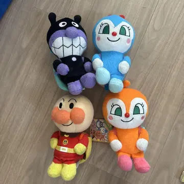배송비 포함 호빵맨 봉제 인형 세트 4체