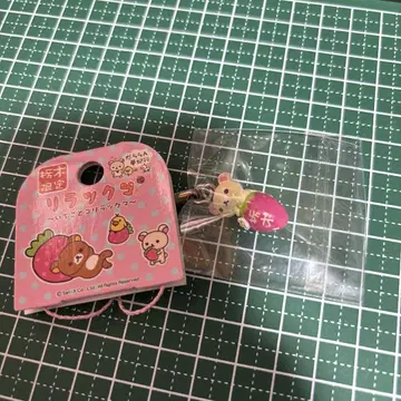 리락쿠마 딸기 스트랩 코리락쿠마 도치기 지역 한정