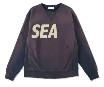 WIND AND SEA DAMAGED CREW NECK XL