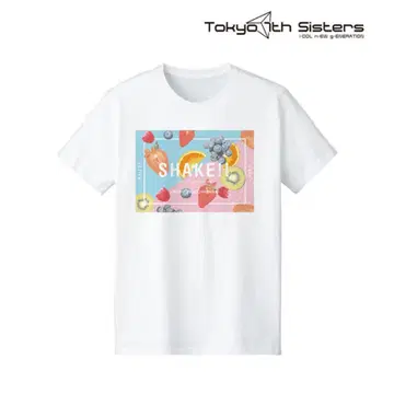 Tokyo 7th 시스터즈 하루 지카(작은) T셔츠 남성용 L