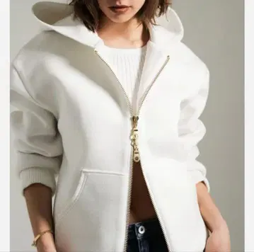 미사용 새상품 sheller Big Double zip hoodie