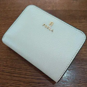 S177: 새상품급 FURLA 훌라 접이식 지갑 화이트