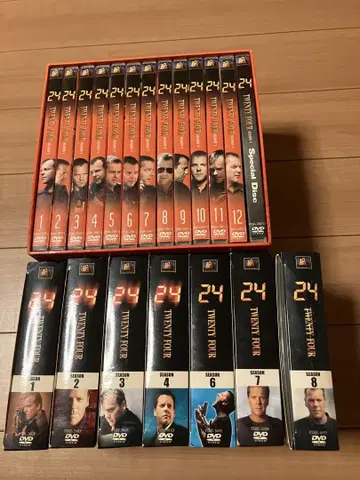24 DVD 세트 시즌 1-8 1개 결품