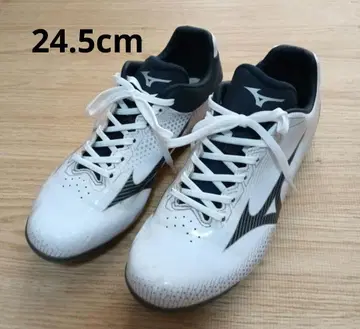 미즈노 포인트 스파이크 화이트/네이비 24.5cm