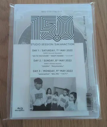 [새상품급] 사카낙션 15.0 STUDIO SESSION Blu-ray