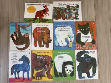 새상품 영어 그림책 Eric Carle 그림책 세트 10권